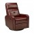 RECLINER W. ROCKER/SWIVEL RED